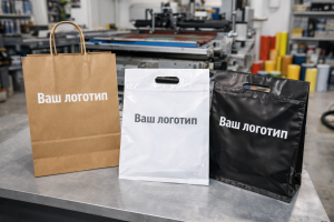 изготовление фирменных пакетов с логотипом